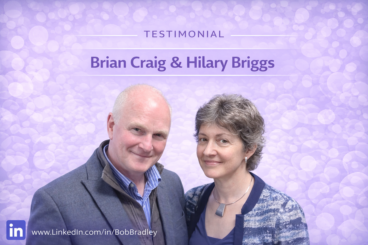 Brian Craig & Hilary Briggs